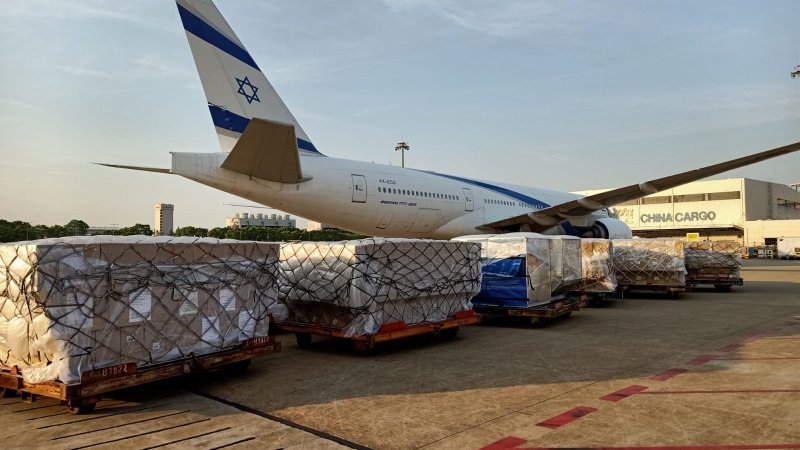 El Al Cargo. Photo: El Al Spokesperson