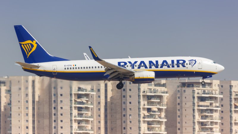 Ryanair at Ben Gurion - Not Soon. Photo: Shutterstock