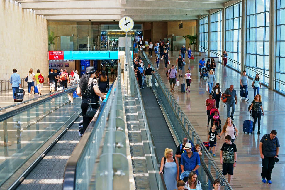 Ben Gurion Airport. Photo: Shutterstock