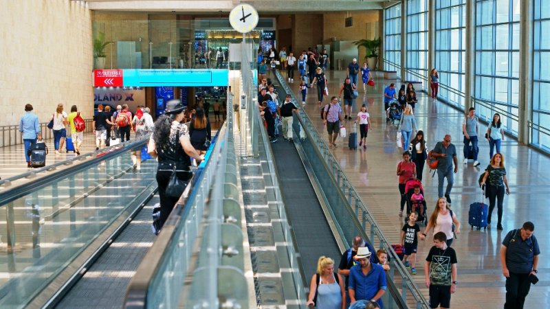 Ben Gurion Airport. Photo: Shutterstock