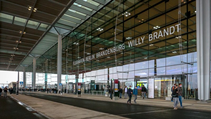 Brandenburg Airport, Berlin. Photo: Shutterstock