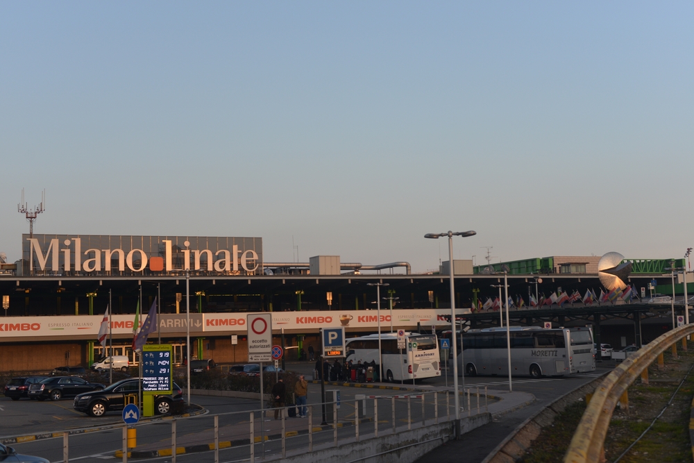 Linate Airport, Milan. Photo: Shutterstock
