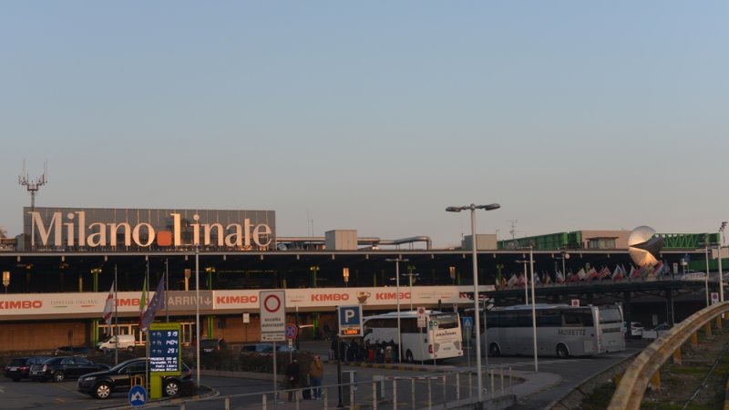 Linate Airport, Milan. Photo: Shutterstock