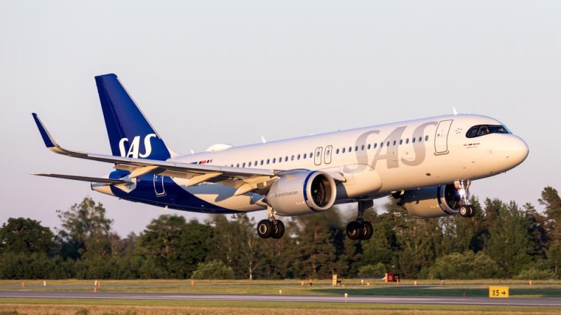 SAS AIRLINES. Photo: Shutterstock