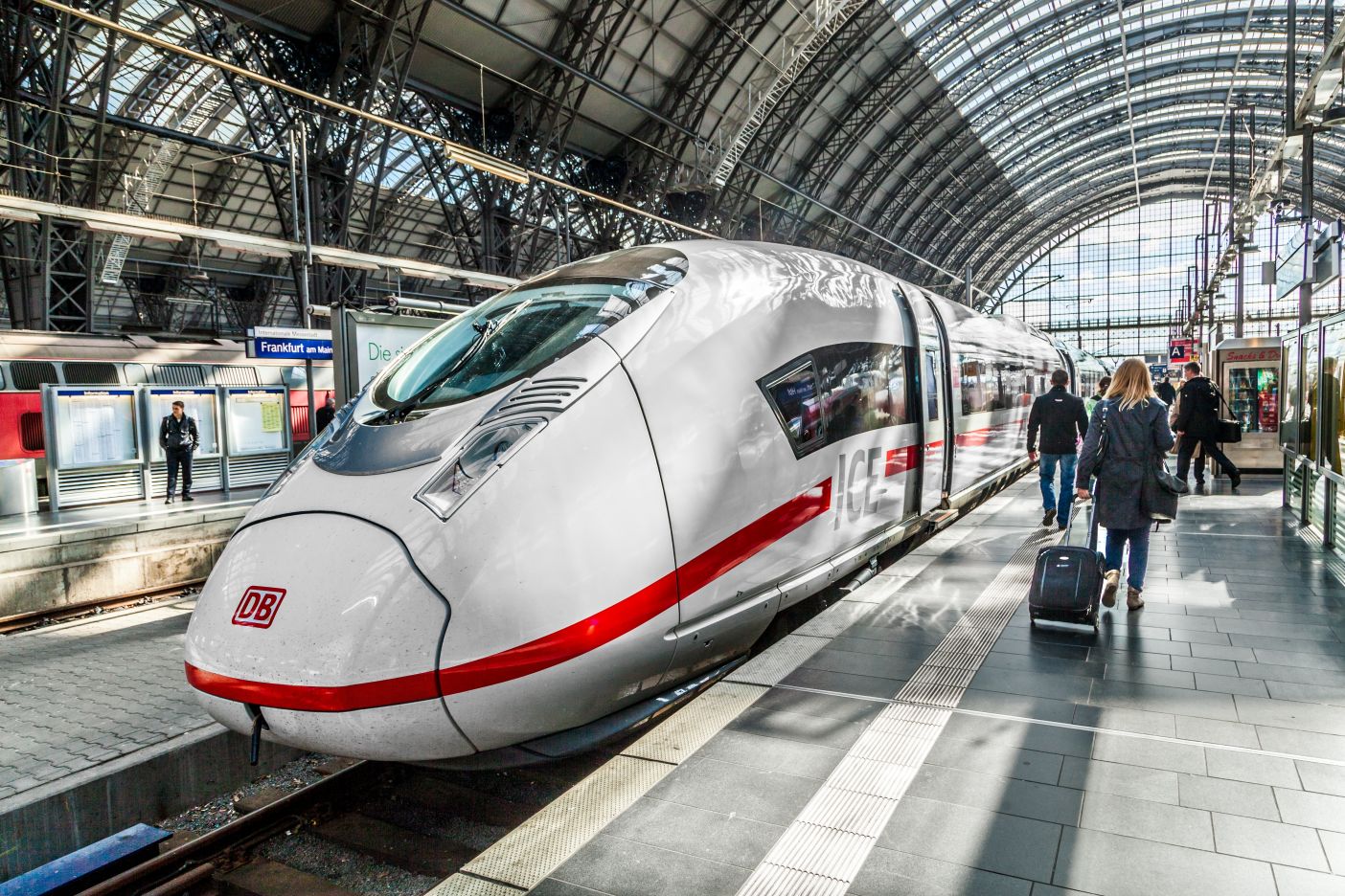 Train in Germany. Photo: SHUTTERSTOCK