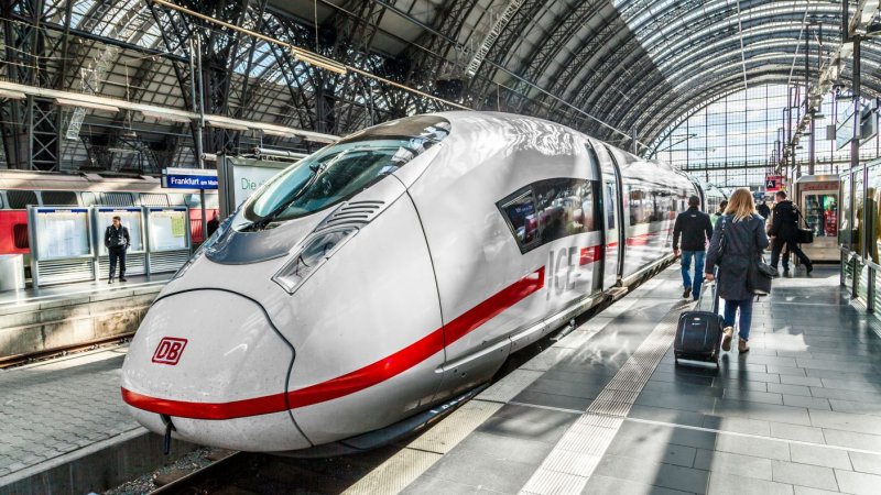Train in Germany. Photo: SHUTTERSTOCK