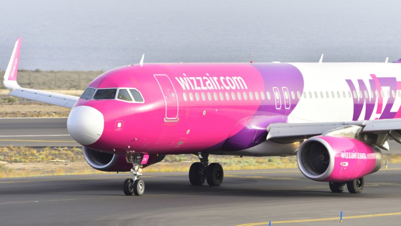 Wizz Air. Photo: Shutterstock