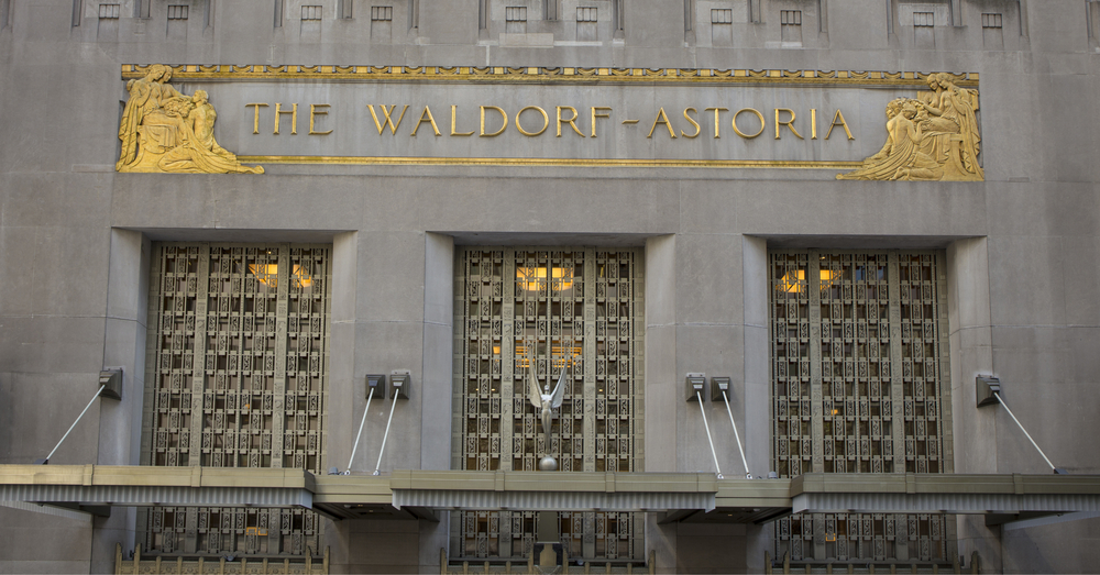 Waldorf Astoria New York - Grand Reopening in Summer 2025. Photo: Shutterstock