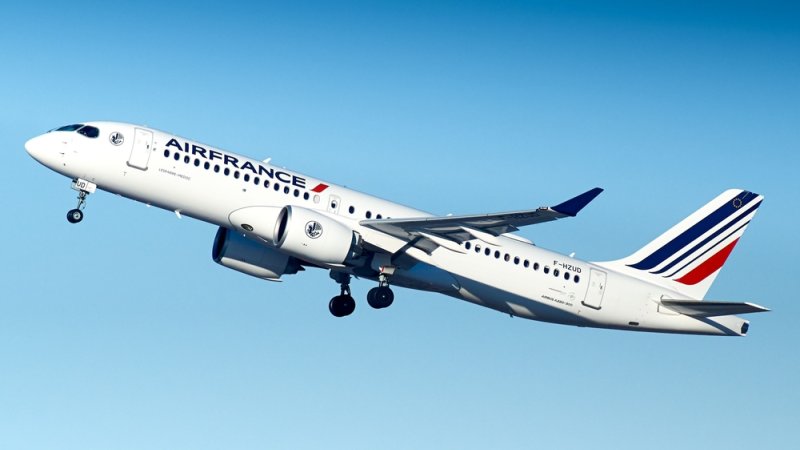 Air France Airbus A220-300. Photo: Shutterstock