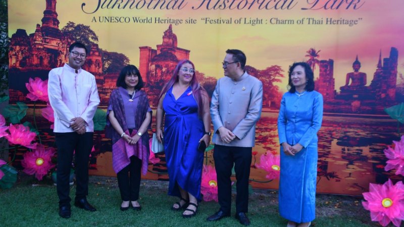 Second from right: Thailand's Ambassador. Photo: Yossi Sova