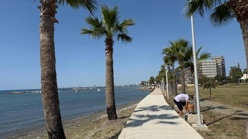 Larnaca Beachfront Promenade. Photo: Passport News