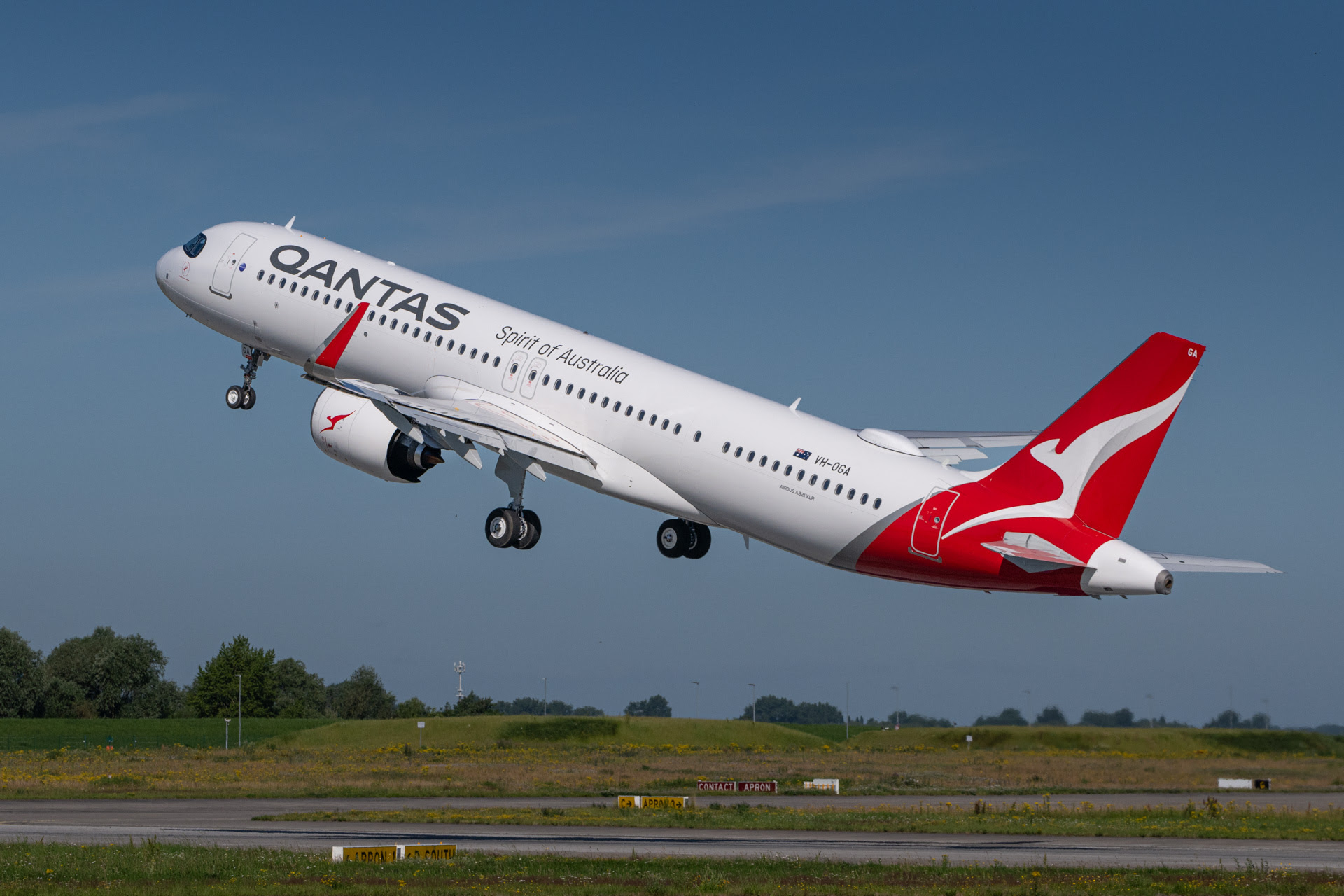 QANTAS A321XLR. Photo: AIRBUS