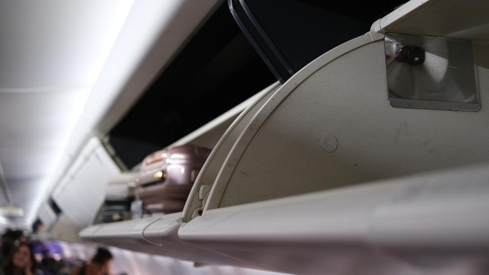 Overhead bin. Photo: Shutterstock
