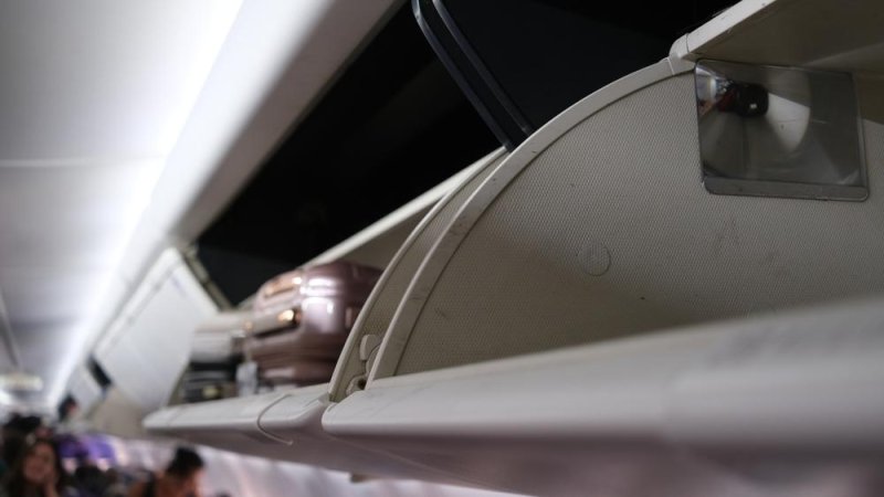 Overhead bin. Photo: Shutterstock