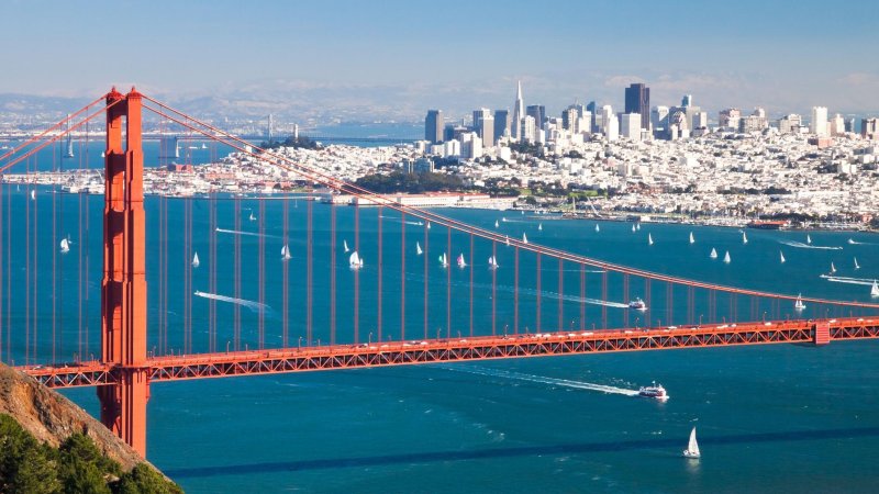 Golden Gate Bridge in San Francisco. Photo: Shutterstock