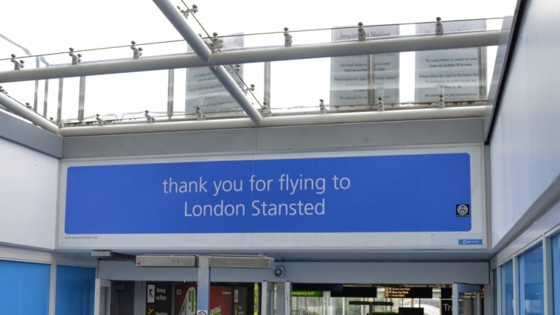 Stansted. Photo: shuttersrock