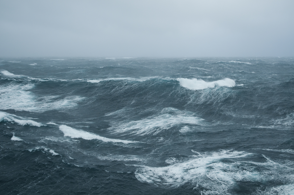 Storm at Sea. Photo: shutterstock
