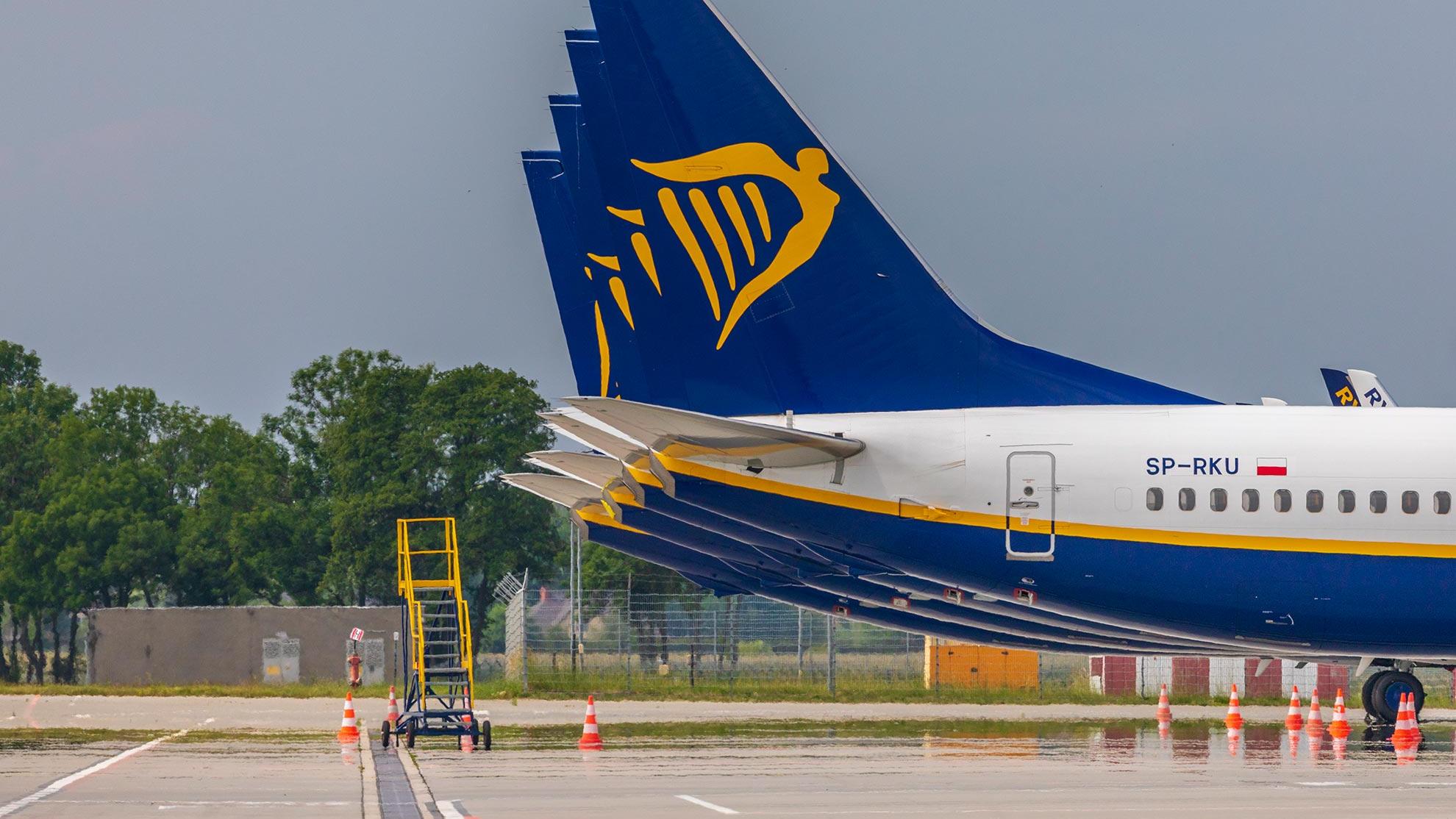 Ryanair airplanes. Photo: Ryanair
