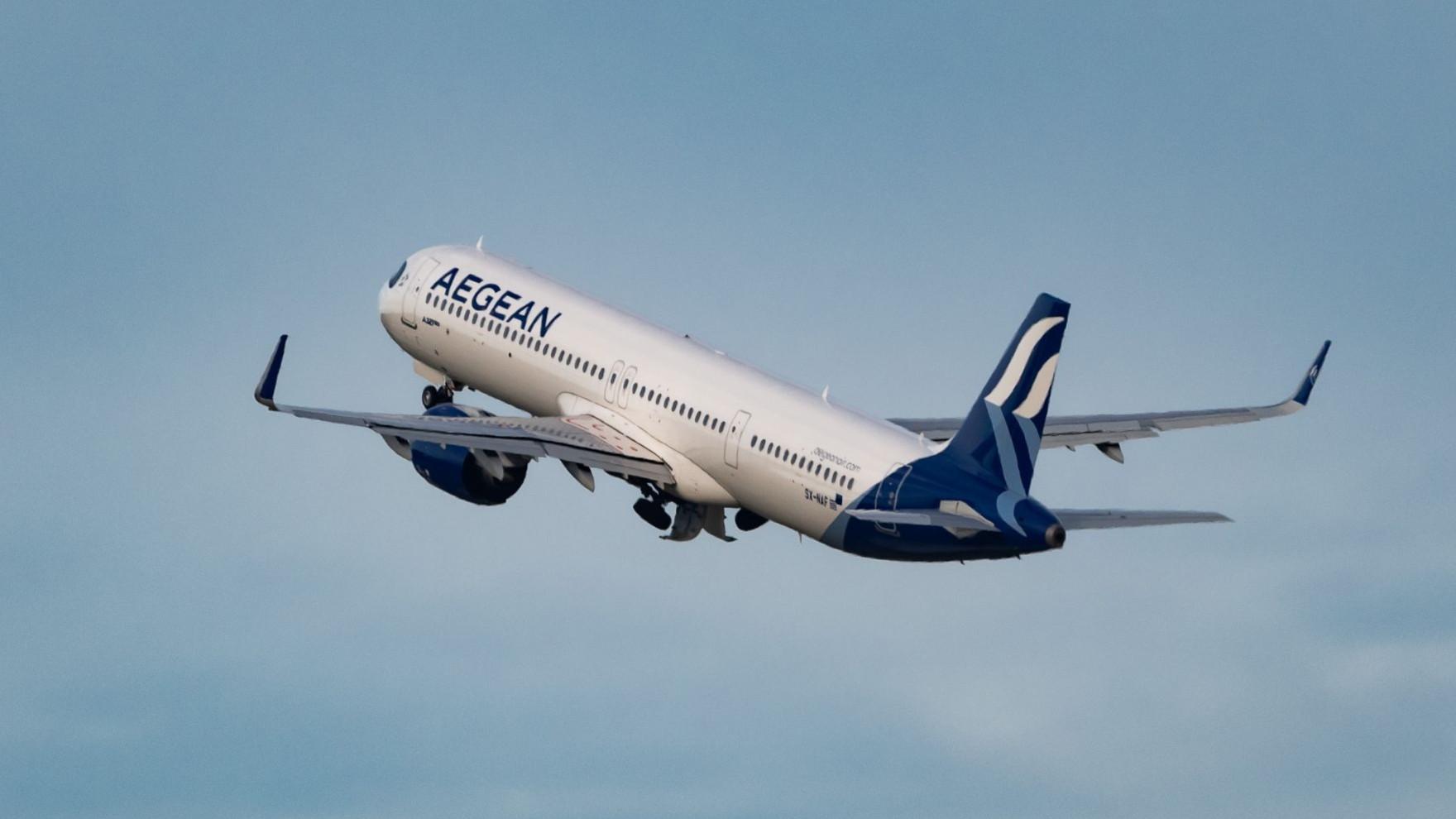 Aegean Airlines. Photo: Shutterstock