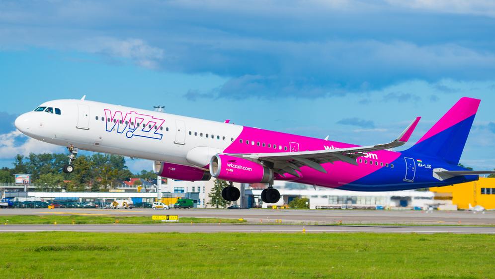 Wizz Air. Photo: Shutterstock