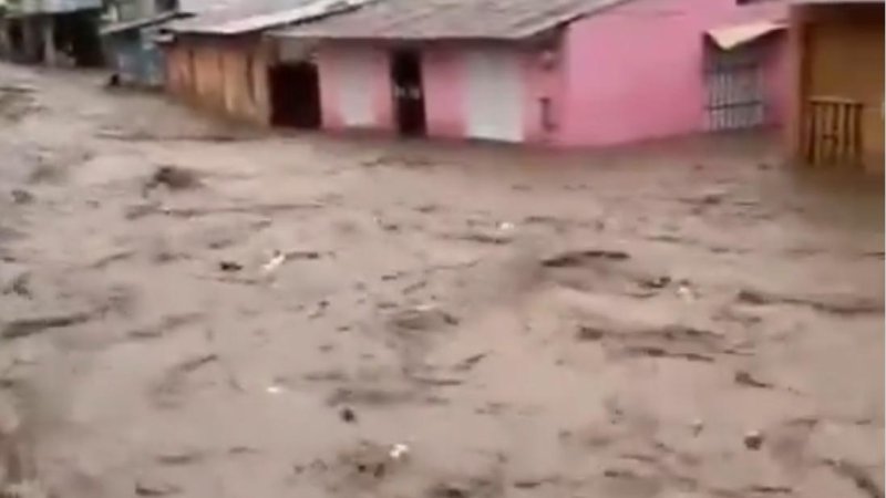 Tropical storm Melissa. Photo from X page