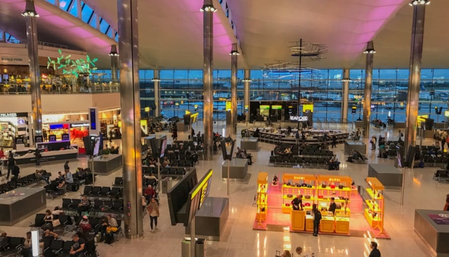 Heathrow Airport. Photo: shutterstock