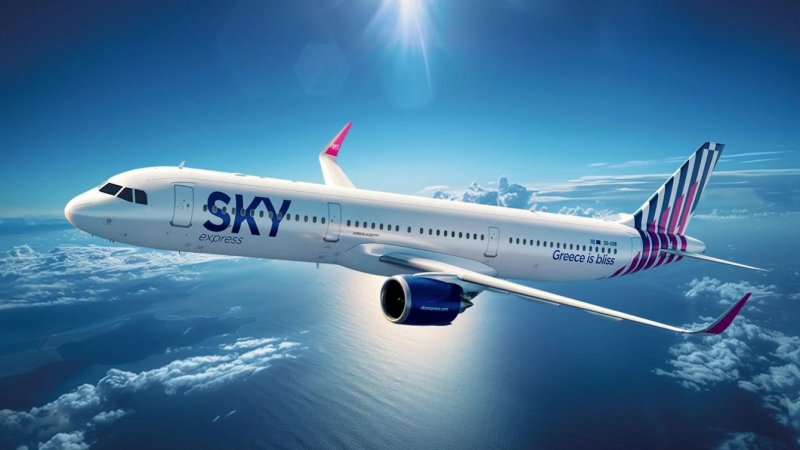 SKY Express Airplane. Photo: SKY Express