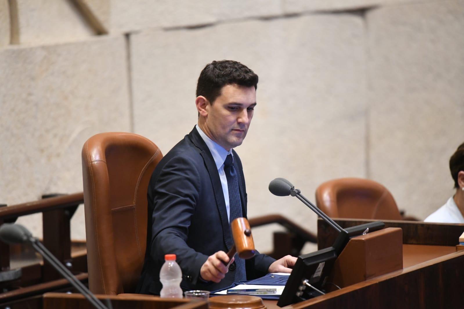 Member of Knesset Eitan Ginzburg. Photo: Amos Ben Gershom, Knesset Spokesperson