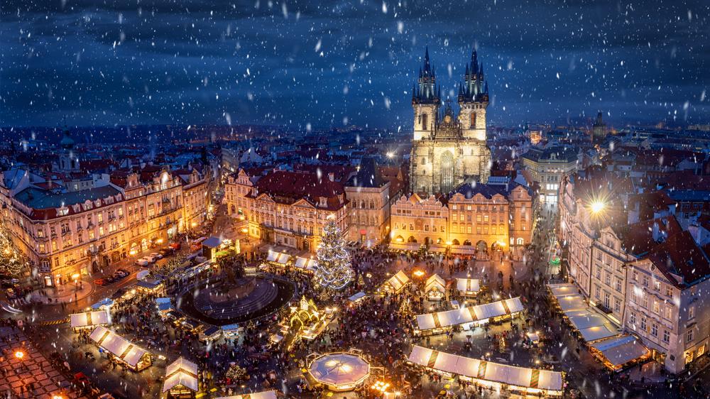 Prague in winter. Photo: Shutterstock