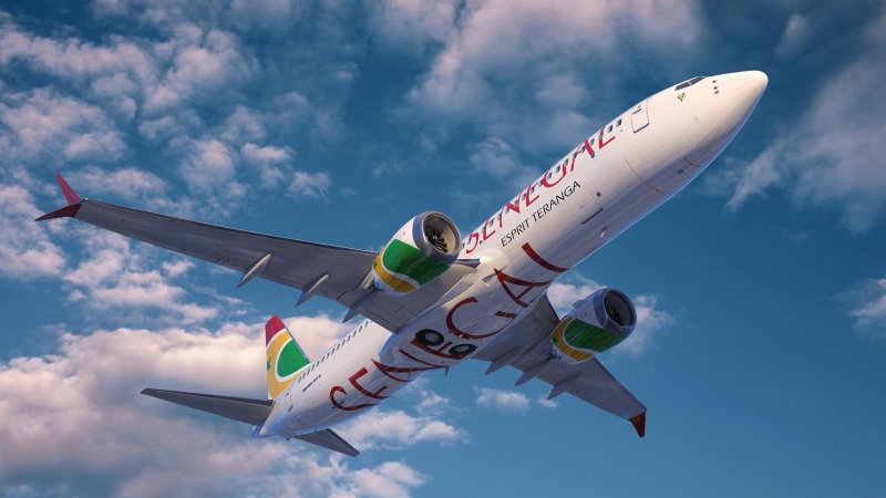 Air Senegal aircraft. Photo: BOEING