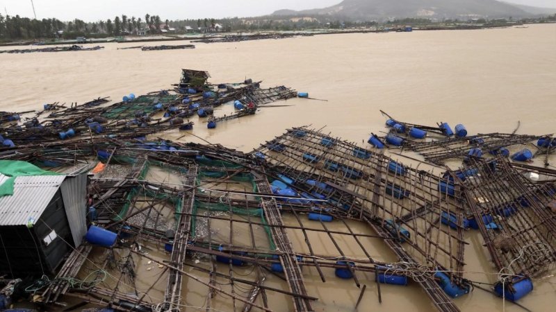 Vietnam floods. Photo from X page