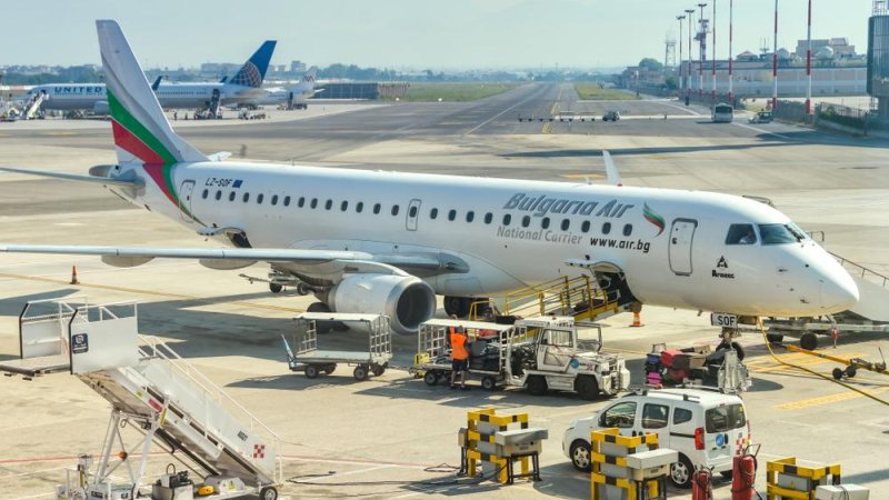 Embraer 190 of Bulgaria Air. Photo: Shutterstock