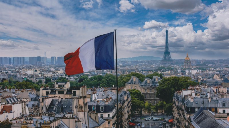 French flag. Photo: Shutterstock