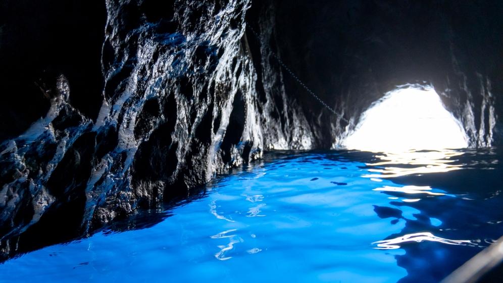 Incident at the Blue Grotto in Capri. Photo: Ana del Castillo / Shutterstock