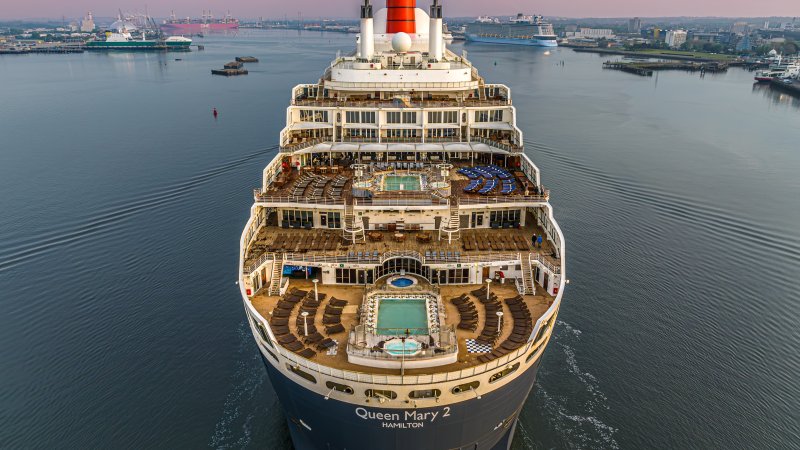 אוניית Queen Mary. צילום: Skyshark Media / Shutterstock 