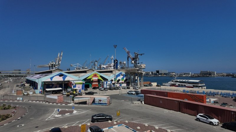 טרמינל קרוזים חדש נחנך בנמל חיפה. צילום: יובל הנדלר