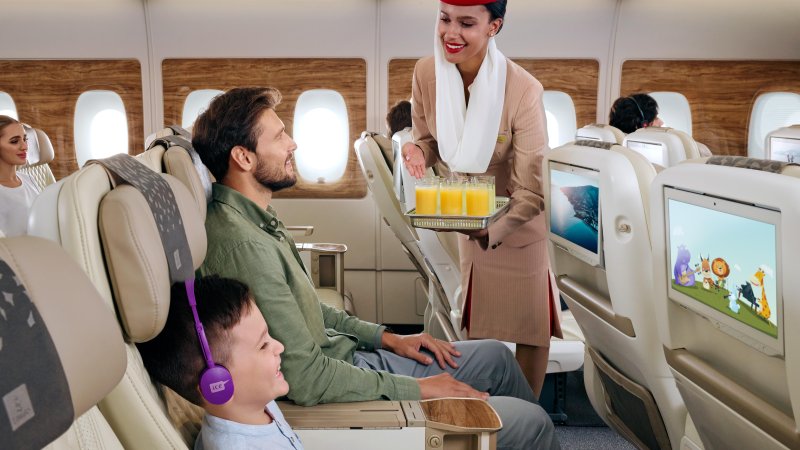 Коснувшись небес: Emirates/ Фото; Emirates