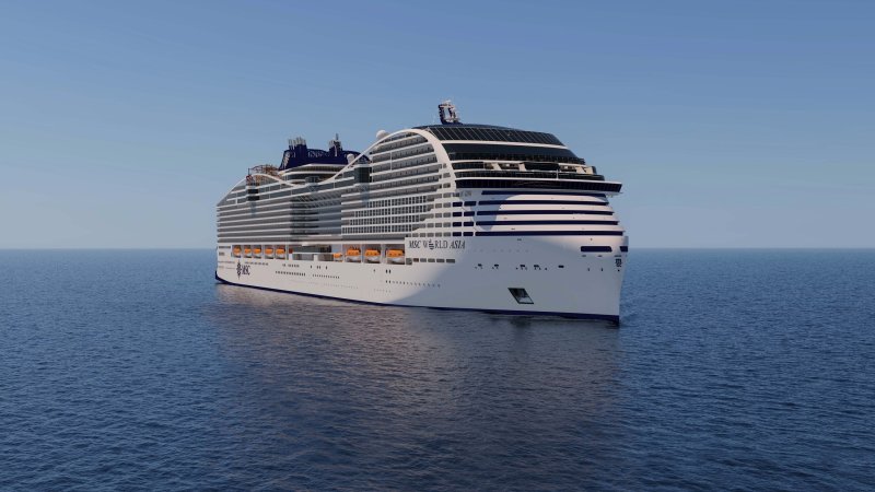 MSC World Asia. צילום: יחצ MSC Cruises