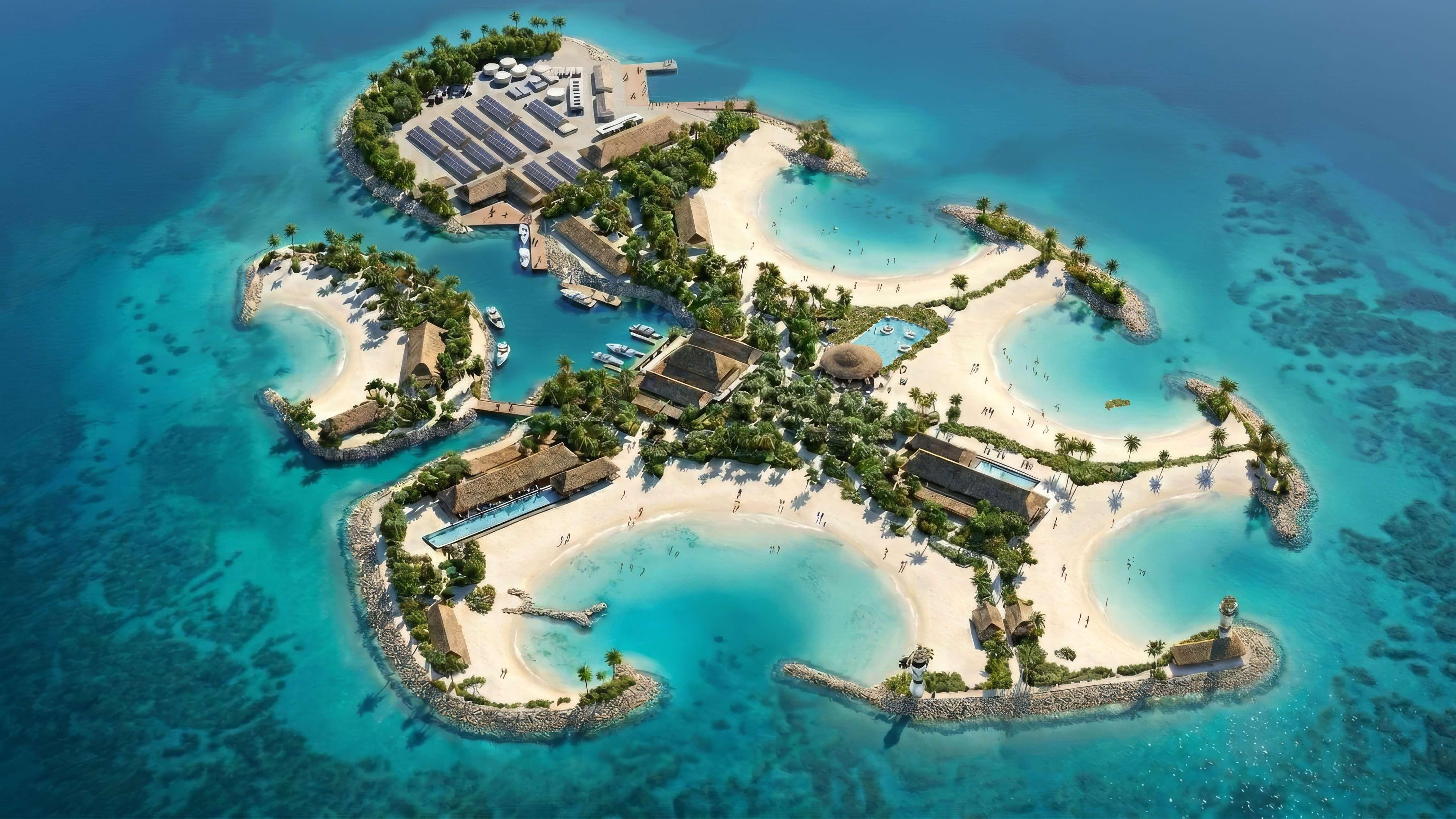 MSC חושפת אי פרטי חדש: Sandy Cay באיי בהאמה. צילום: MSC