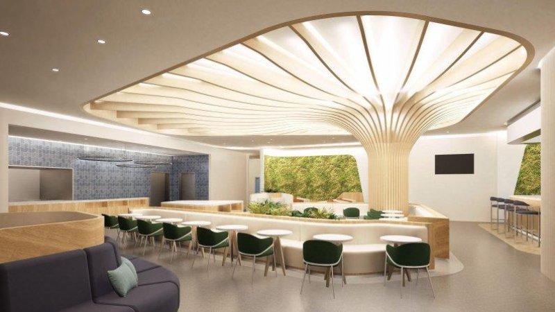 New Frankfurt Airport Lounge. Photo: SkyTeam