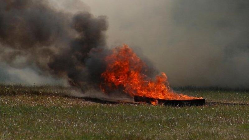 Крушение самолета, архивное фото. Фото: Shutterstock