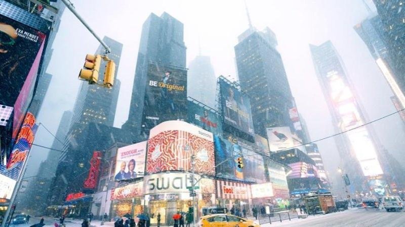 Нью-Йорк зимой. Фото: SHUTTERSTOCK