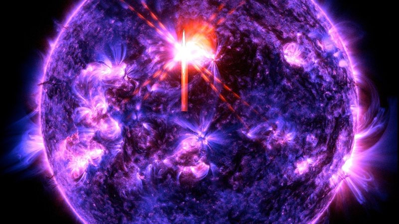 Солнечное излучение. Фото: NASA / SDO