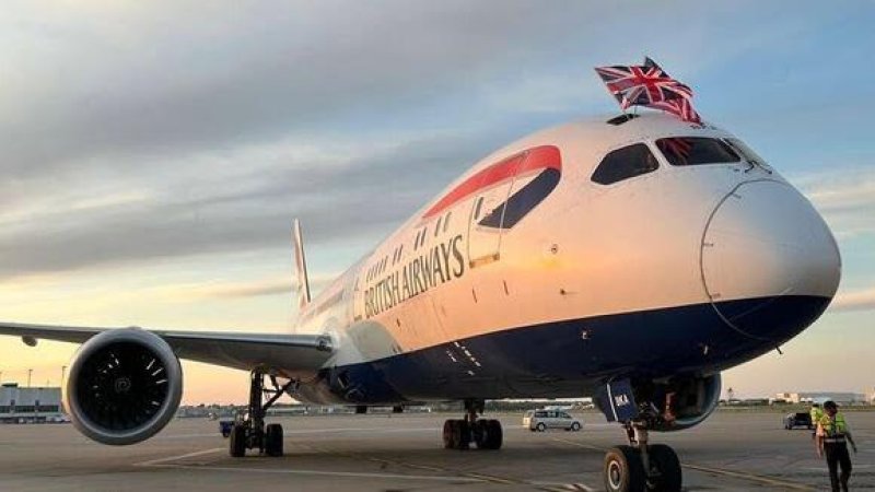 Самолет British Airways. Фото: British Airways