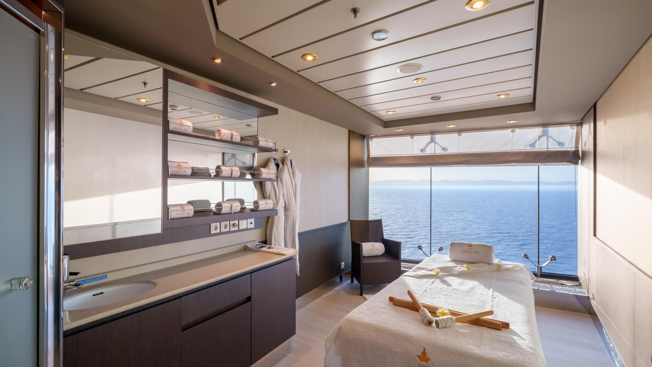 מתחם ספא. צילום: יח"צ MSC Cruises