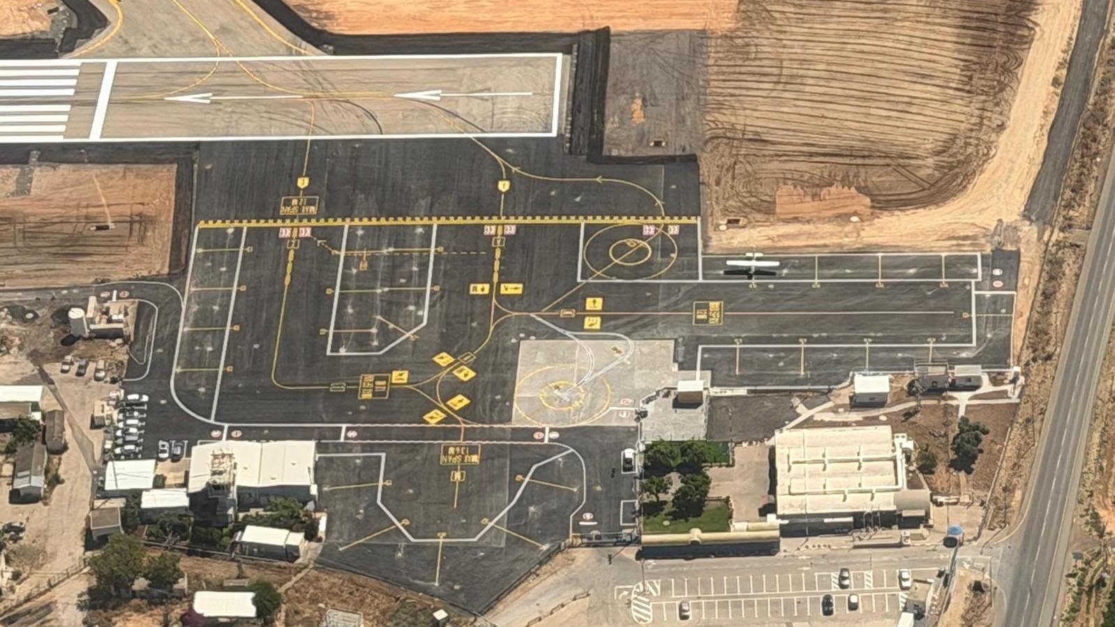 שדה התעופה של ראש פינה. צילום: רת״א