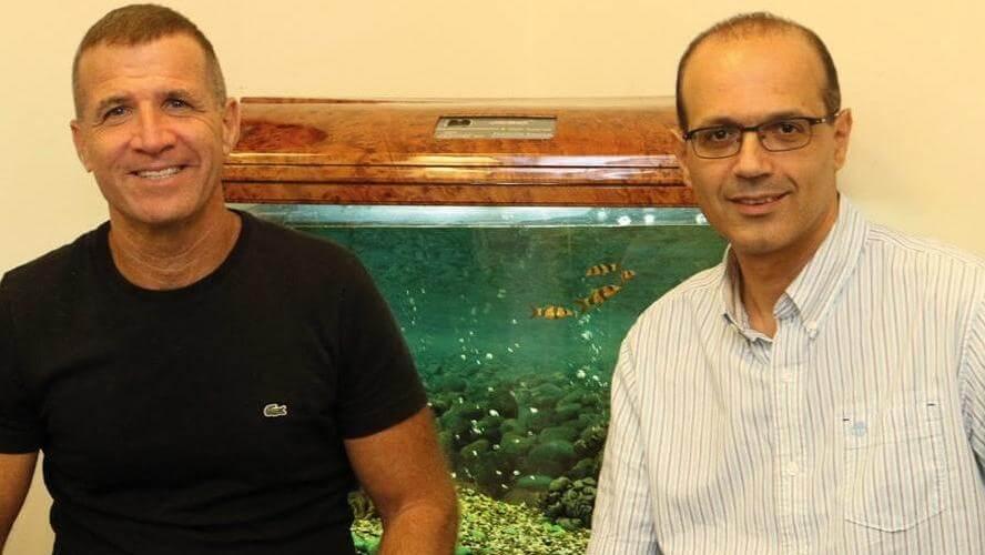 מימין: יורם מוטעי המנכ״ל ואייל סגל. תמונת ארכיון -PassportNews