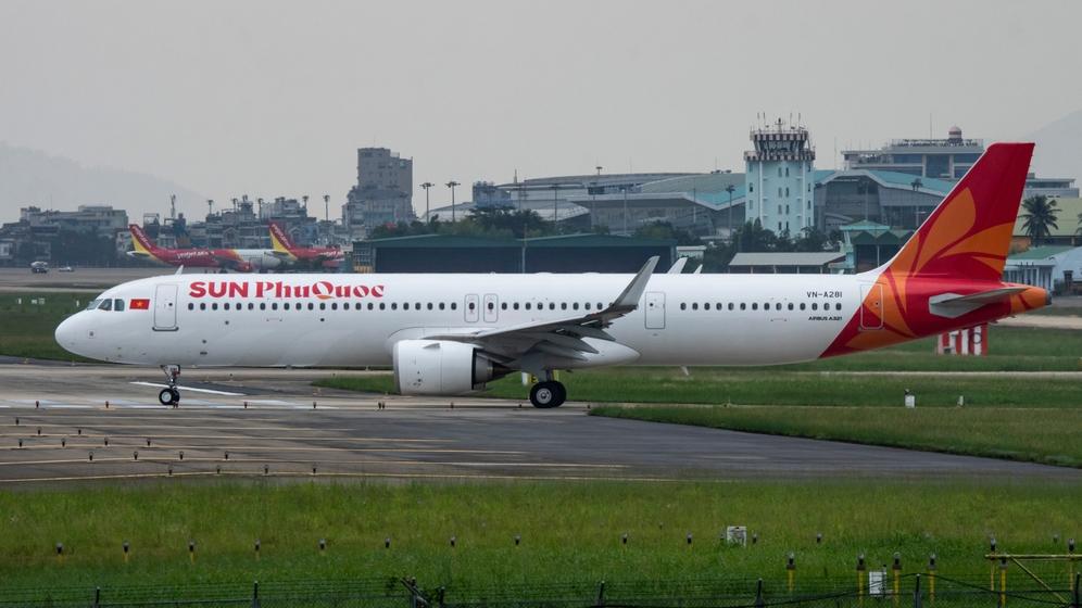 Sun PhuQuoc Airways by Airbus A321. צילום: Shutterstock