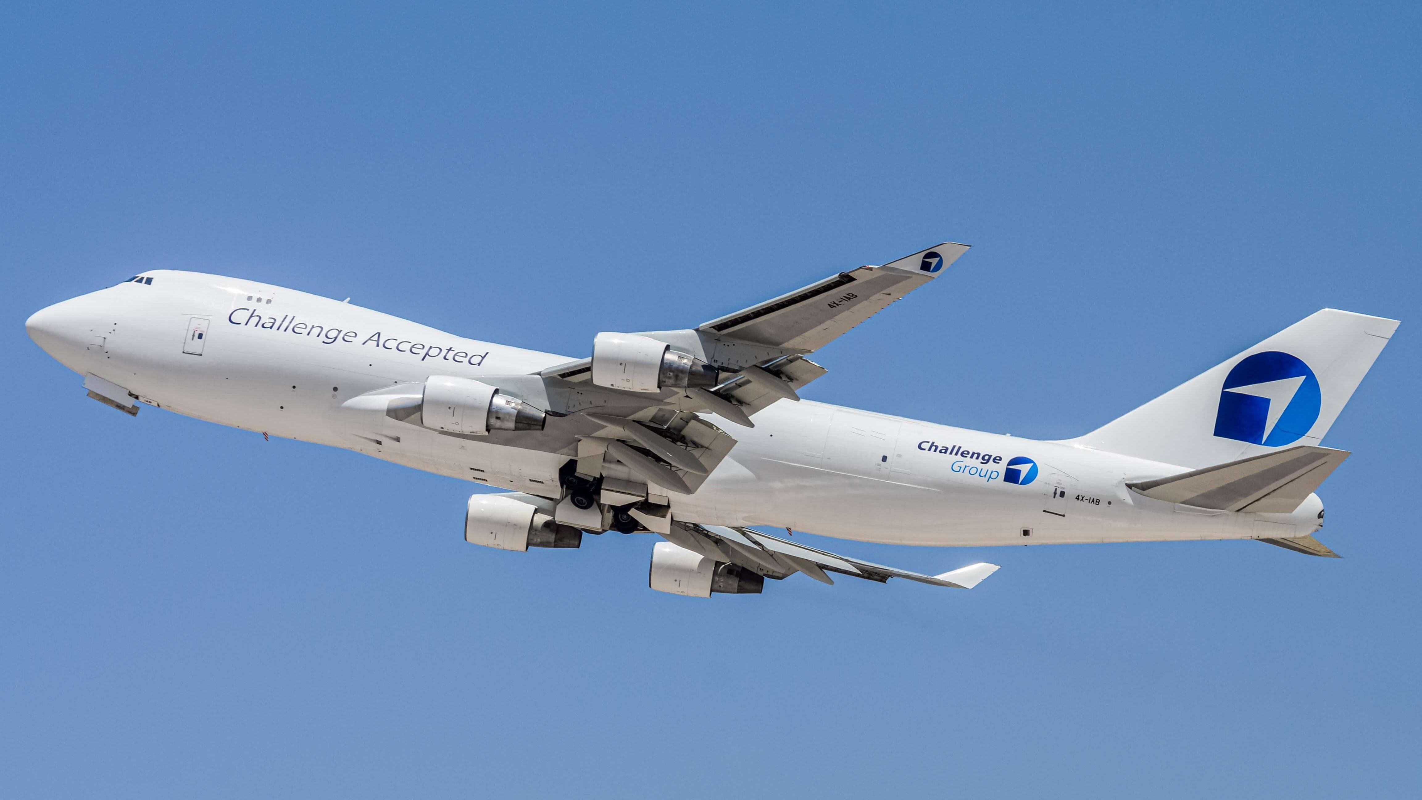 747 חדש ל Challenge Airlines Israel צילום: אחיה בלמס
