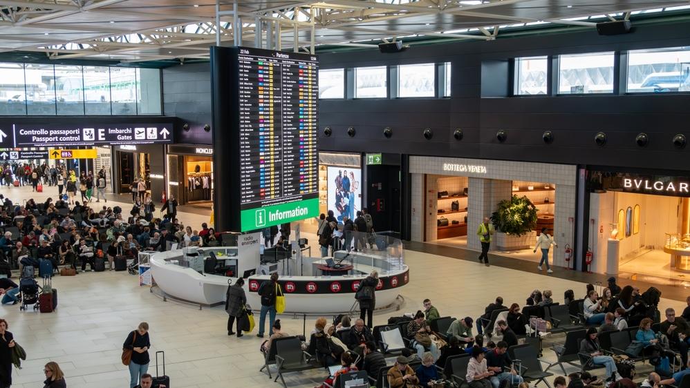Fiumicino airpor. צילום: shutterstock